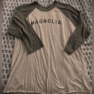 Magnolia Gray Raglan Sleeve Shirt